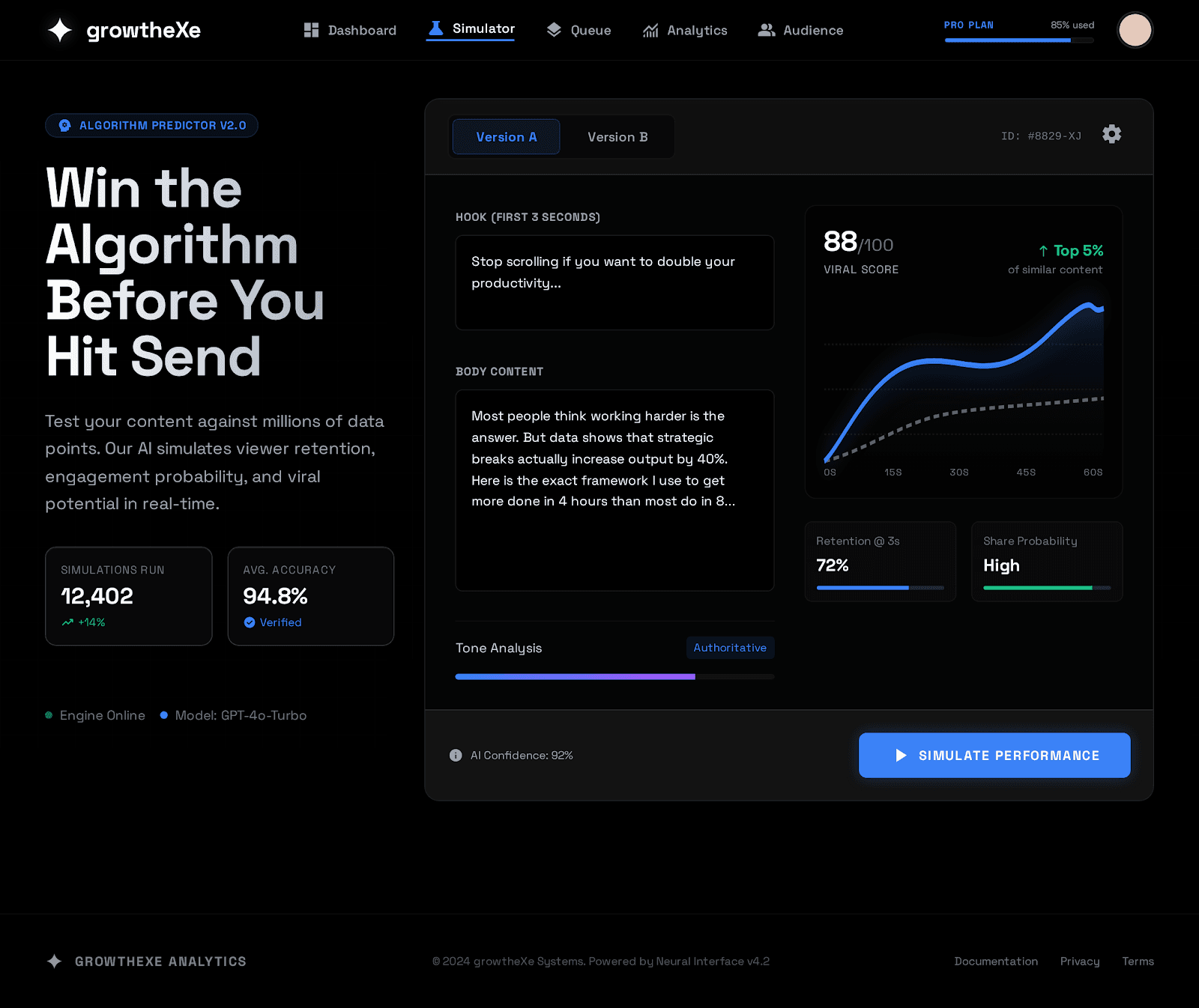 The Algorithm Protocol interface