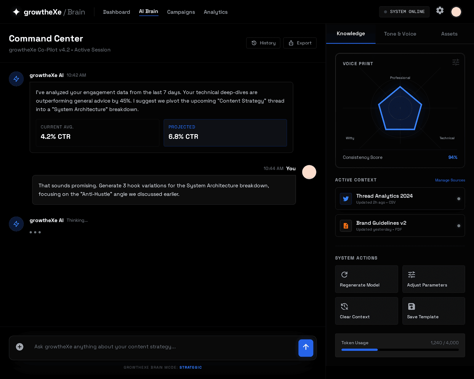 The Command Protocol interface